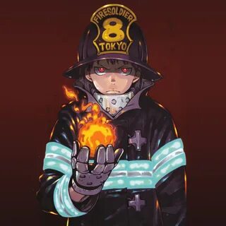 Fire Force, Shinra, Flame, 8K, #16 Wallpaper.
