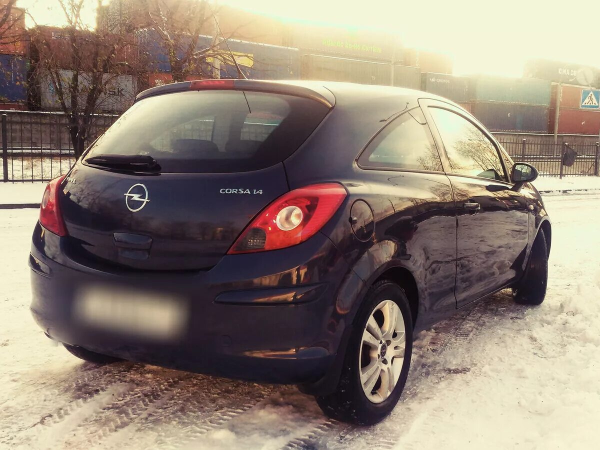 Opel corsa 2008 год