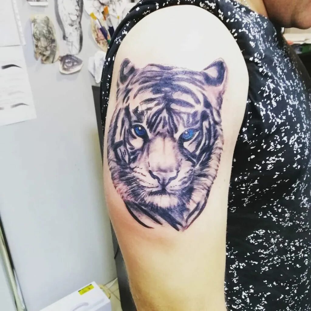 Тату тигра на бедре для девушки. Тату тигрица для девушки. Тату тигра на лопатке для девушек. Тату тигр для девушек. Тату тигр значение для девушек.
