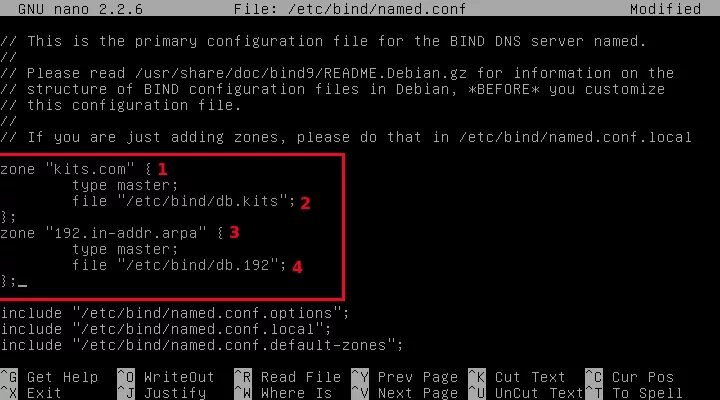 C conf ru. DNS bind 9. Локальный DNS-сервер Linux. DNS сервер bind настройка. Файл конфигурации DNS.