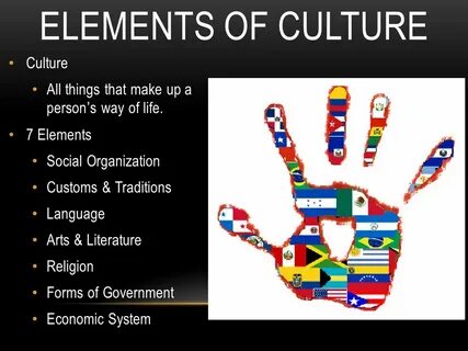 Traditions and language