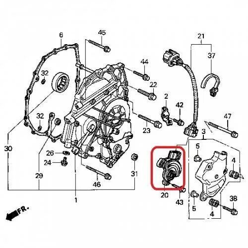 Какие датчики стоят на коробке. Датчик селектора АКПП Honda CR-V 2008. Датчик входного вала АКПП Хонда фит 2001. Датчик выбора передач Honda CRV 2.4. Фильтр АКПП Хонда Аккорд 7 на схеме.