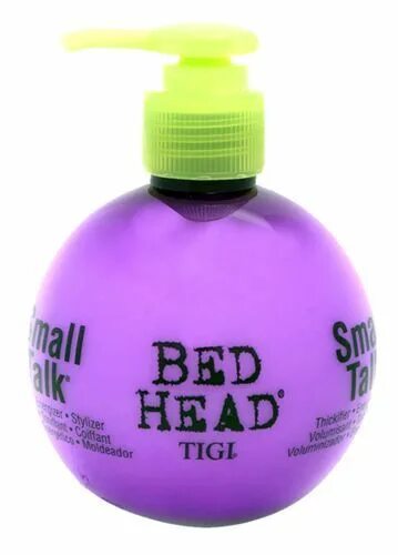 Tigi Bed head small talk крем для придания объема волосам 240 мл. Бед хед паутинка для волос. Small talk для волос. Зеленая термозащита от Bed head Tigi. Small head на русском