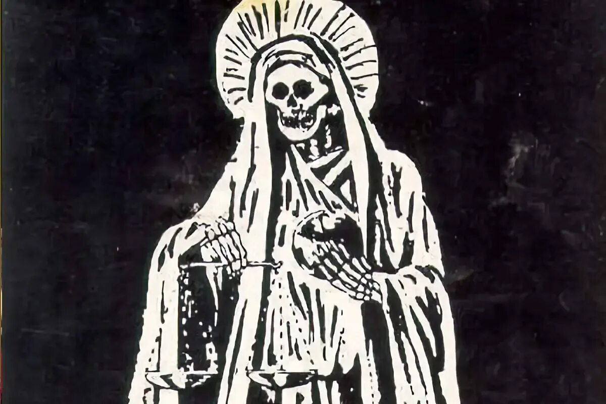 Богиня смерти Санта Муэрте.