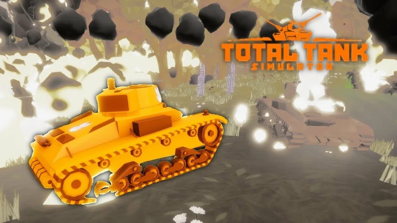 Игра total simulator. Тотал танк симулятор. Тотал танк симулятор Япония. Total Tank Simulator 2020. Оранжевый танк.