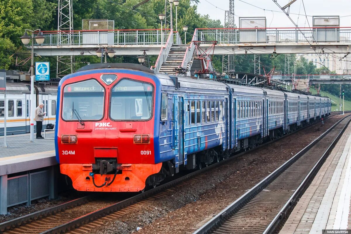 Киевский вокзал обнинское. Эд4м 0091. Эд4м 0091 РЭКС. Эд4м-0091 Сузуки. Эд4м РЭКС Голутвин.