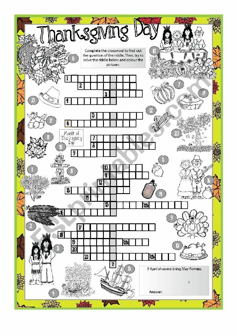 Crossword Worksheets. Solve the Riddles ESL. Кроссворд на тему день Благодарения на английском языке 8 класс. Revision solve the crossword. Solve the crossword