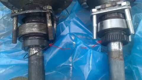 Замена подшипника полуоси нива с абс