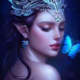 Автор Юлия Земскова, картинка в Шедевруме по запросу "Красивая женщина...