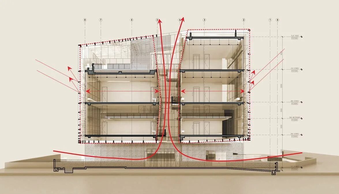 Simple factory. Factory building design. multi-storey building diagram. simple architecture. expal factory building.