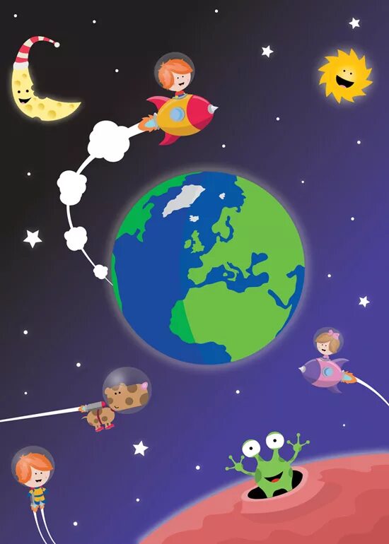 Космос планеты для детей. Сказочные планеты для детей. Космос планеты для детей дошкольного возраста. Планета рисунок.