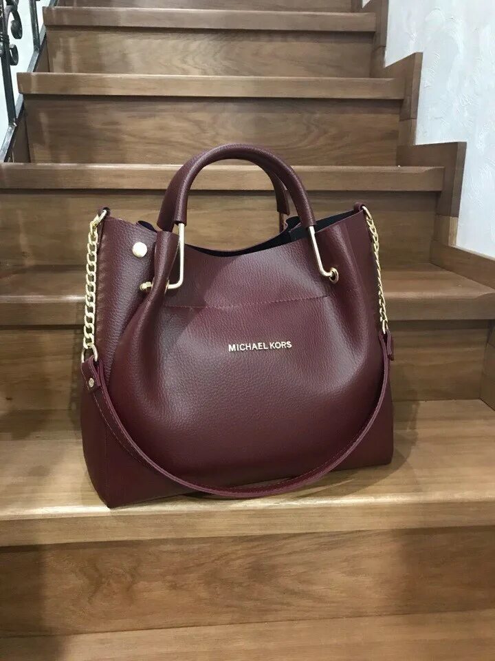 Купить сумку женскую корс. Бордовые сумки сайкл Корс. Michael Kors сумка бордо.