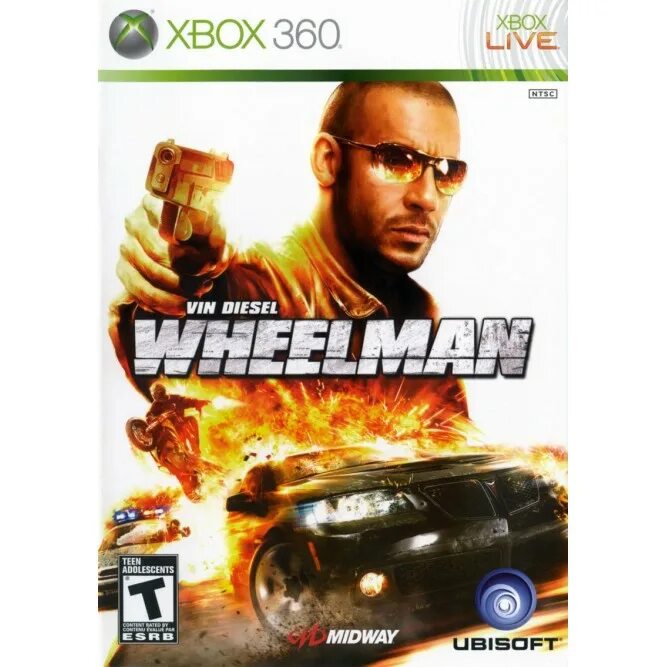 Игры вин 3. VIN Diesel Wheelman. Wheelman Xbox. Игры на Xbox 360. Вин дизель Xbox.