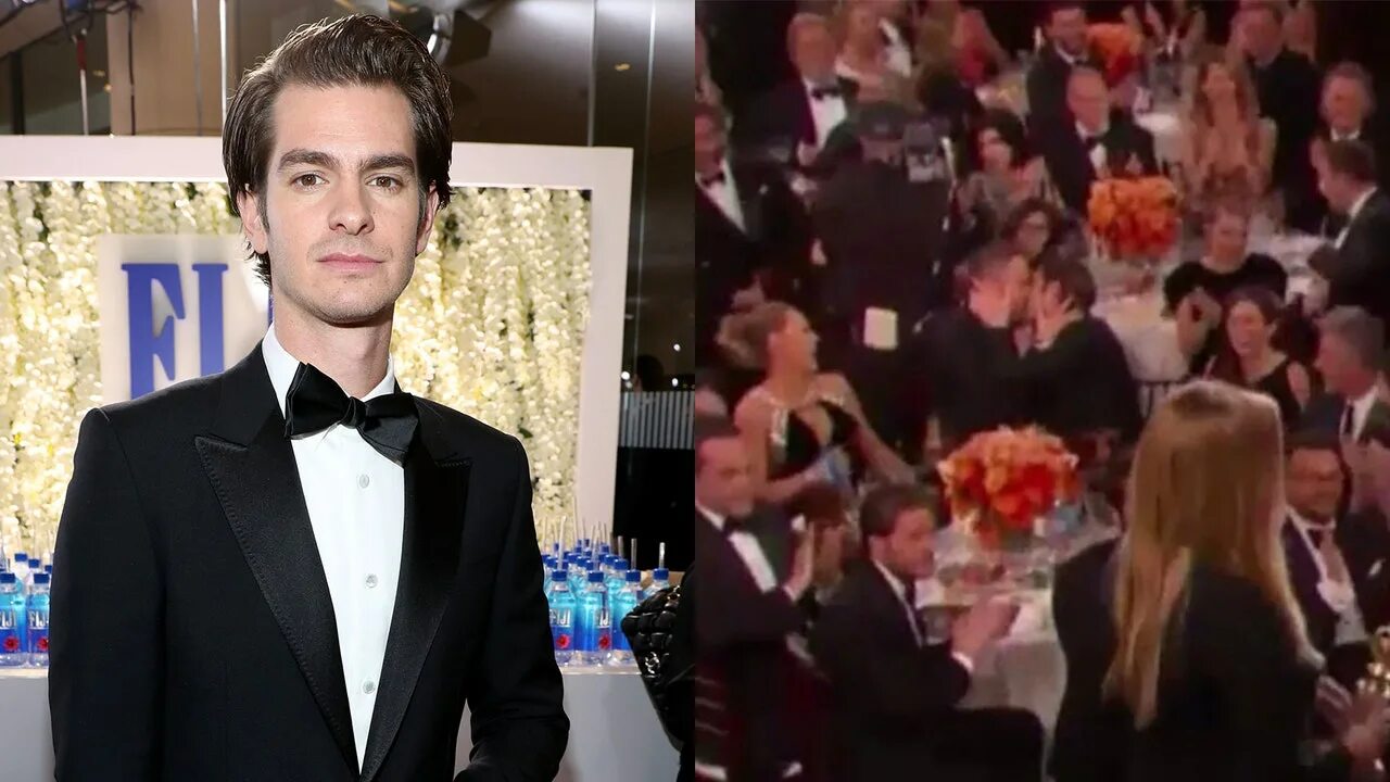Рейнольдс гарфилд. Рейнольдс гарфилд. Andrew garfield ryan reynolds. Эндрю гарфилд вручение золотой глобус. Эндрю гарфилд золотой глобус.