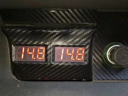 Установка вольтметра
