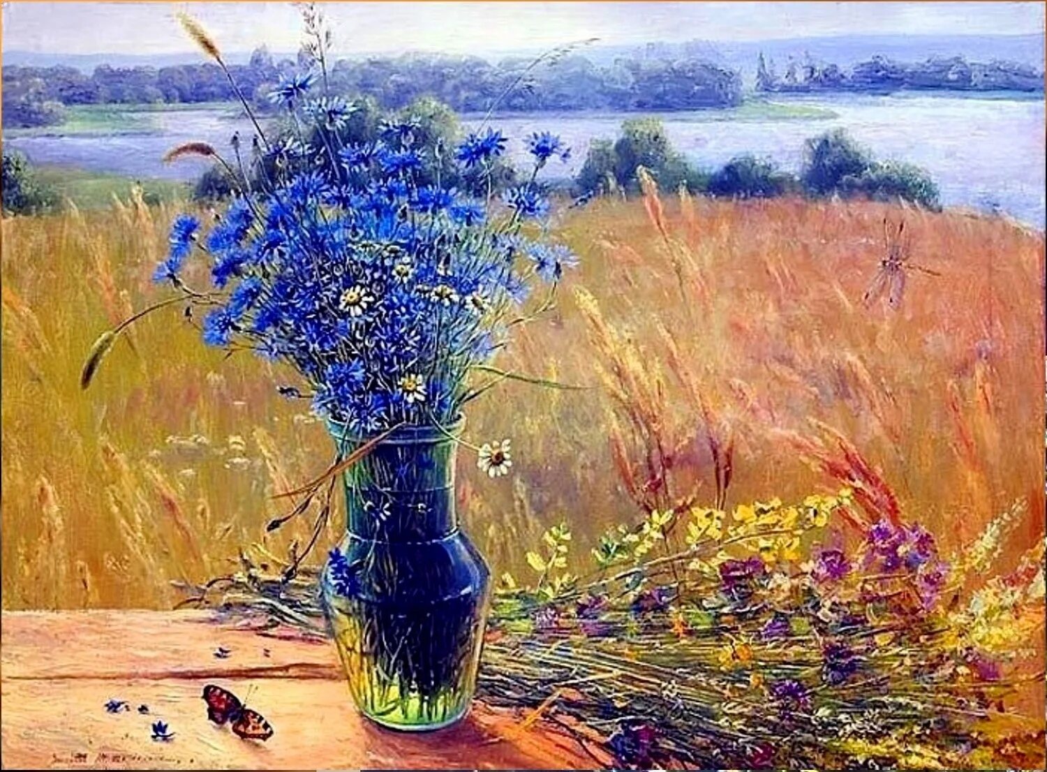 Марина Захарова художник картины. Художник Марина Захарова: полевые цветы. Марина Захарова художник натюрморт с васильками. Ханс Эмменеггер букет Васильков подлинник