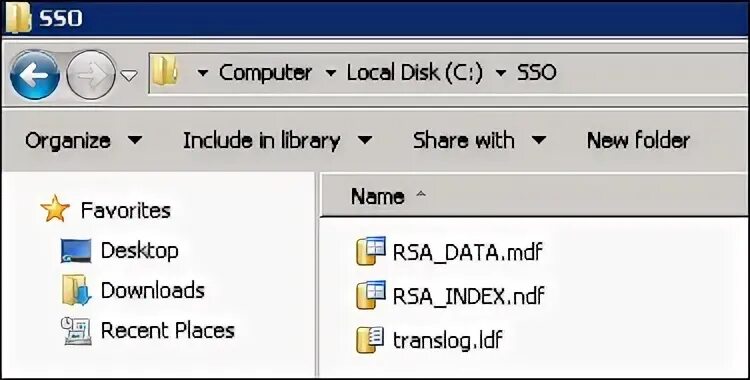 Data source error
