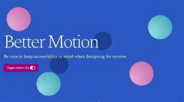 Reduce motion. Pre tag animation js.