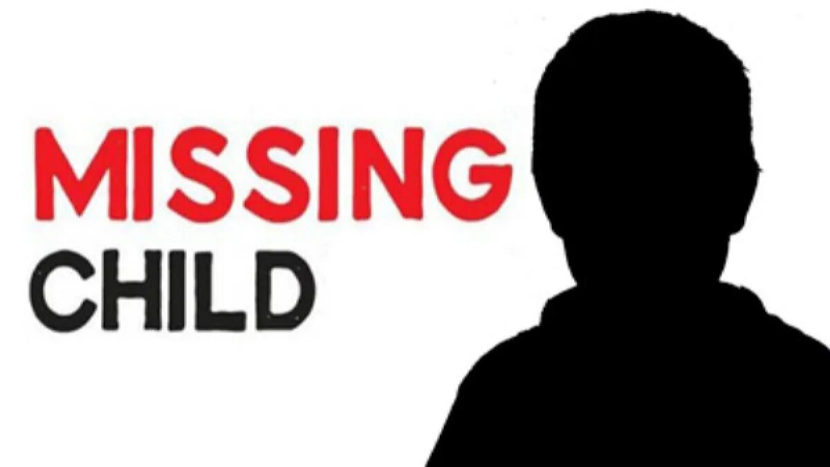 Missing child. Missing children. Missing.