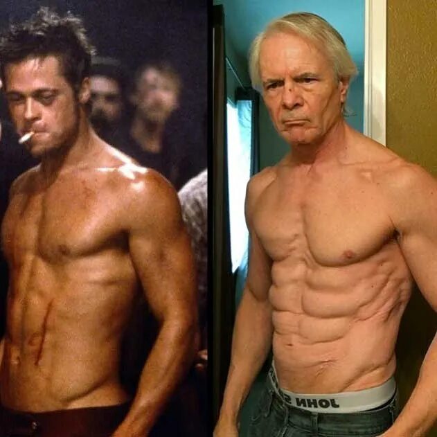 Питт рост вес. Брэд Питт большой куш фигура. Брэд Питт на массе. Brad Pitt Workout Motivation.