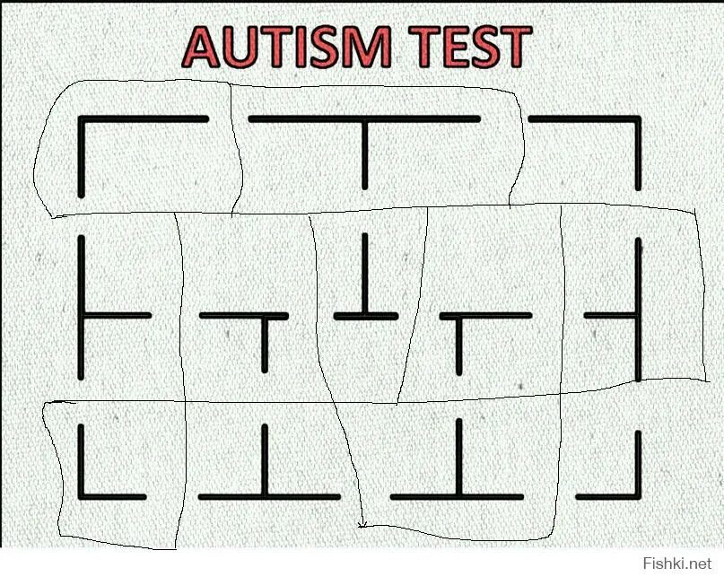 Тест на аутичность у взрослых. Тест на аутизм. Визуальные тесты на аутизм. Решение теста на аутизм. Тест на аутизм у взрослых.