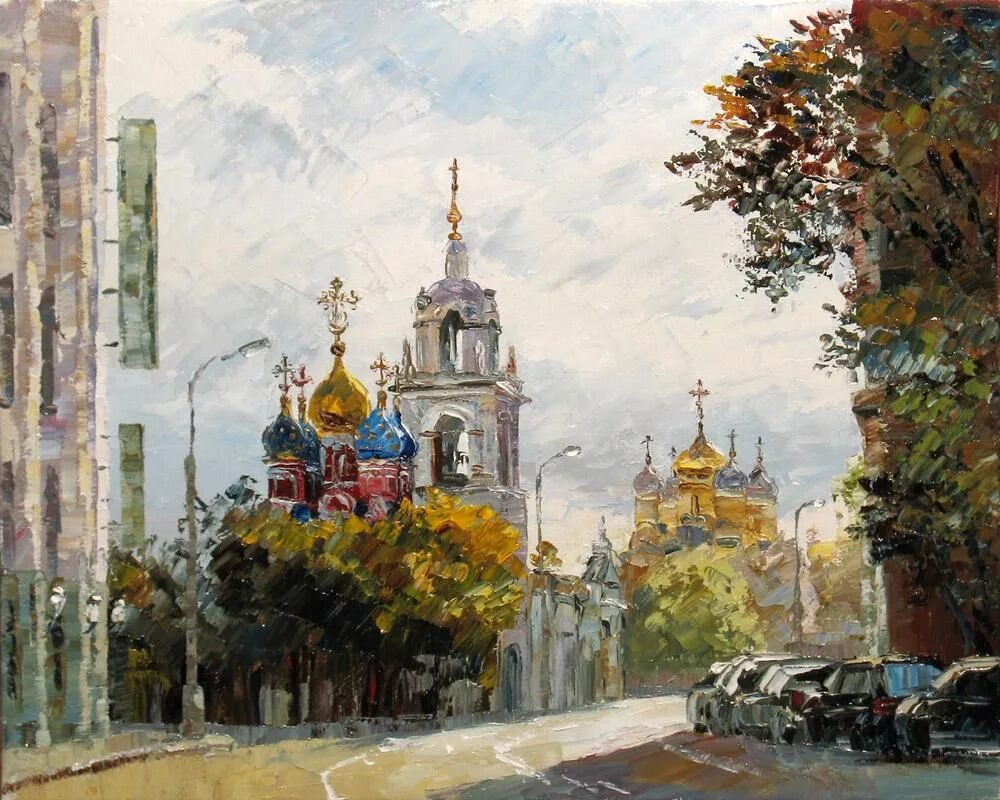 Москва кремль рисунок акварель. Москва маслом. Картина москва. Картина маслом на холсте москва. Виды старой москвы пейзаж.