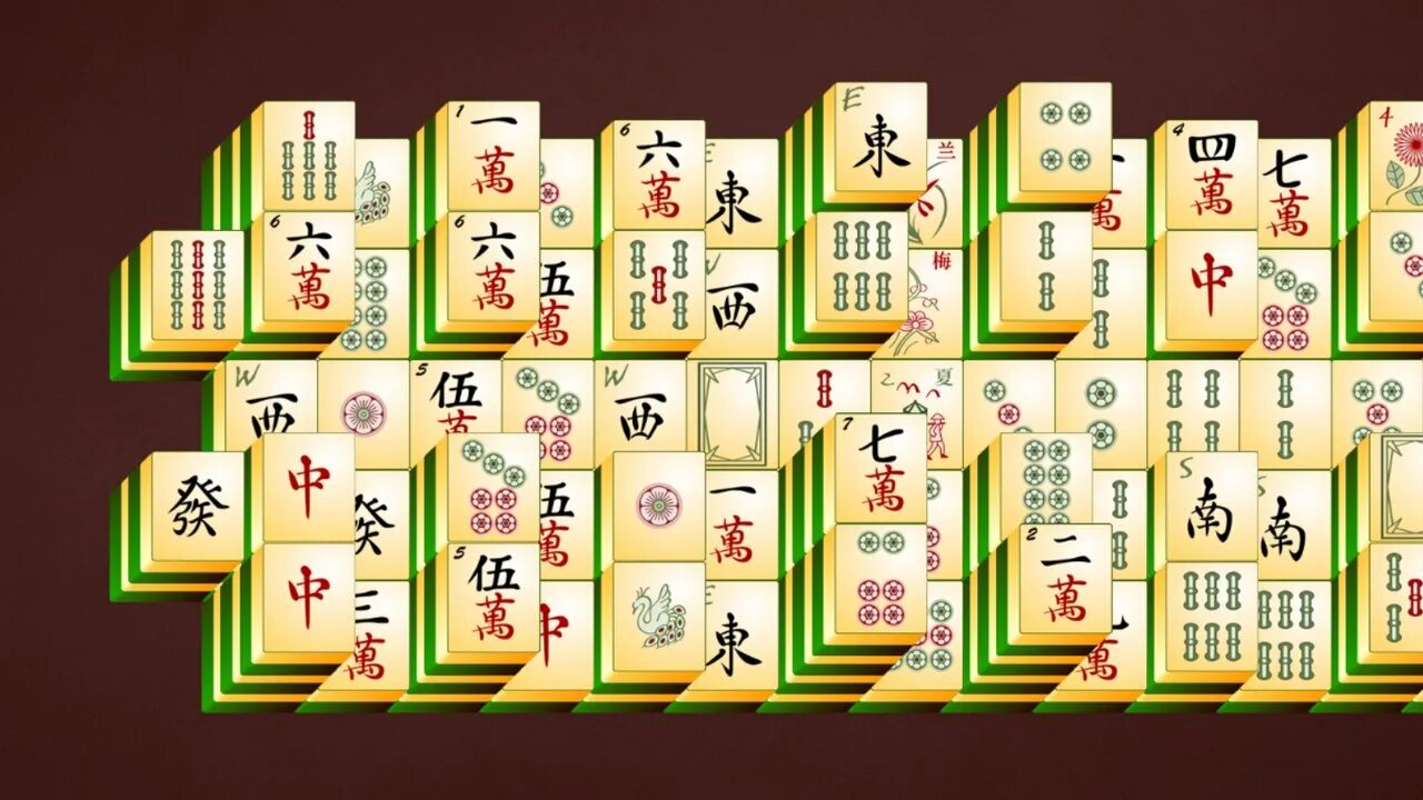 Маджонг. Игра Mahjong классический. Маджонг Коннект. Карточки для игры в Маджонг.