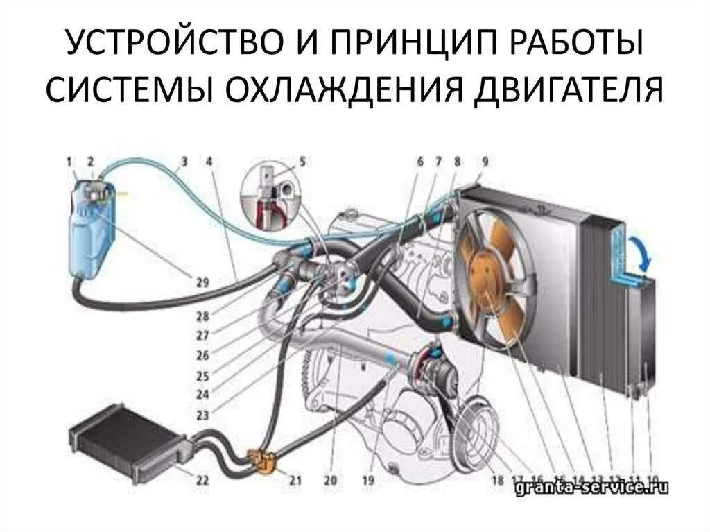 Схема работы системы охлаждения ДВС. Система охлаждения двигателя внутреннего сгорания схема. Схема системы охлаждения автомобильного двигателя. Схема система охлаждения двигателя автомобиля
