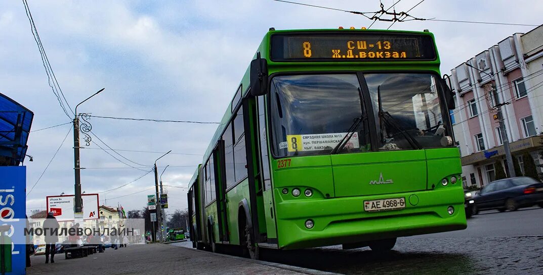 Движение транспорта в могилеве автобусе