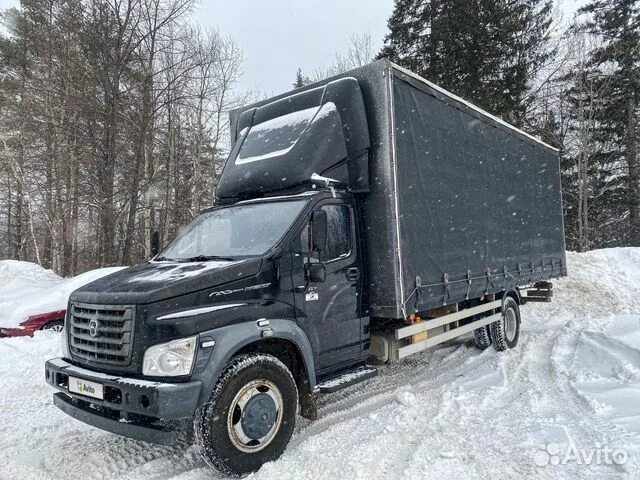 Купить б/у ГАЗ ГАЗон Next дизель механика в Самаре: белый тент 2018 года на Авто