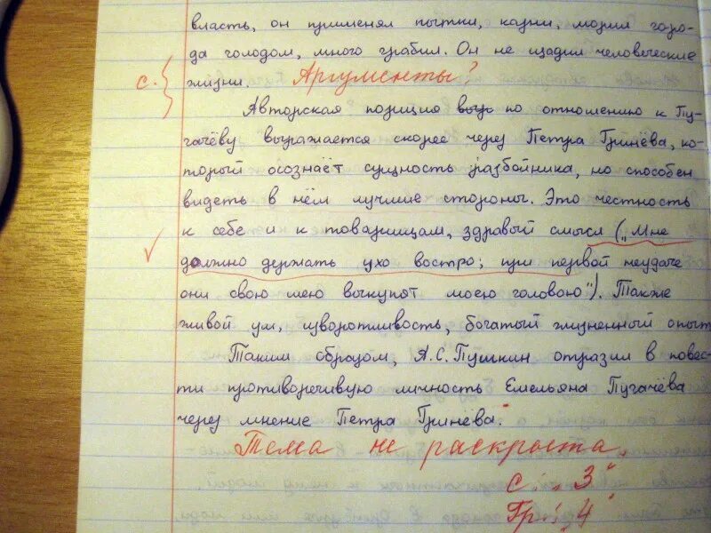 проверить сочинение по русскому языку