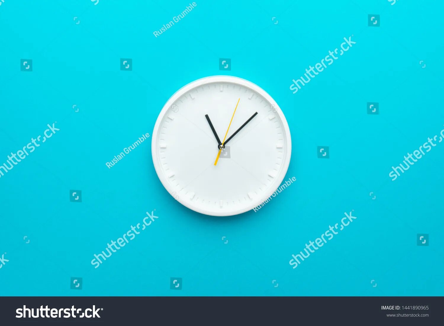 Be on the clock