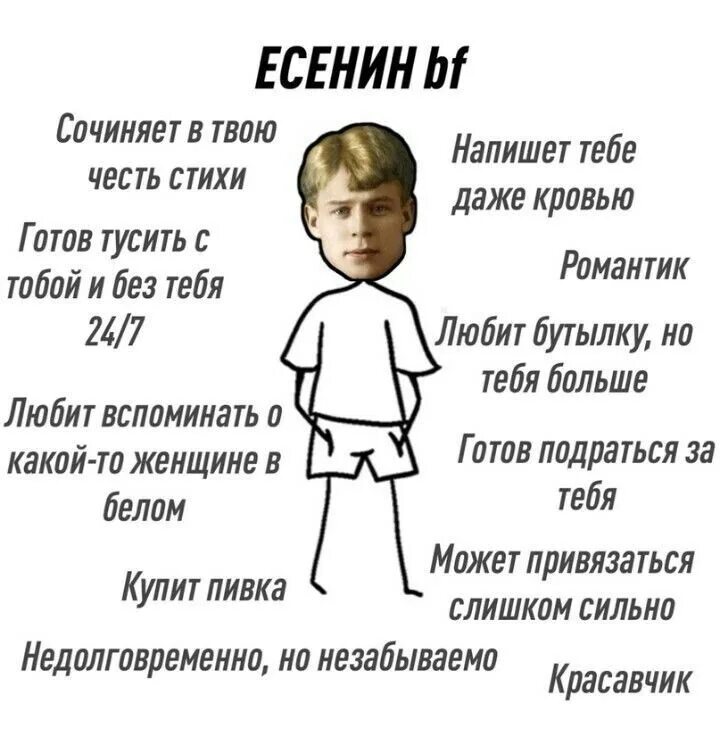 Есенин ветер веет.