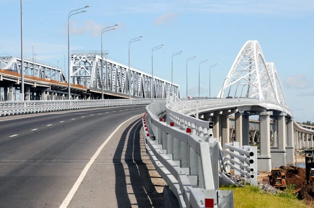 Движение по борскому мосту в нижнем новгороде