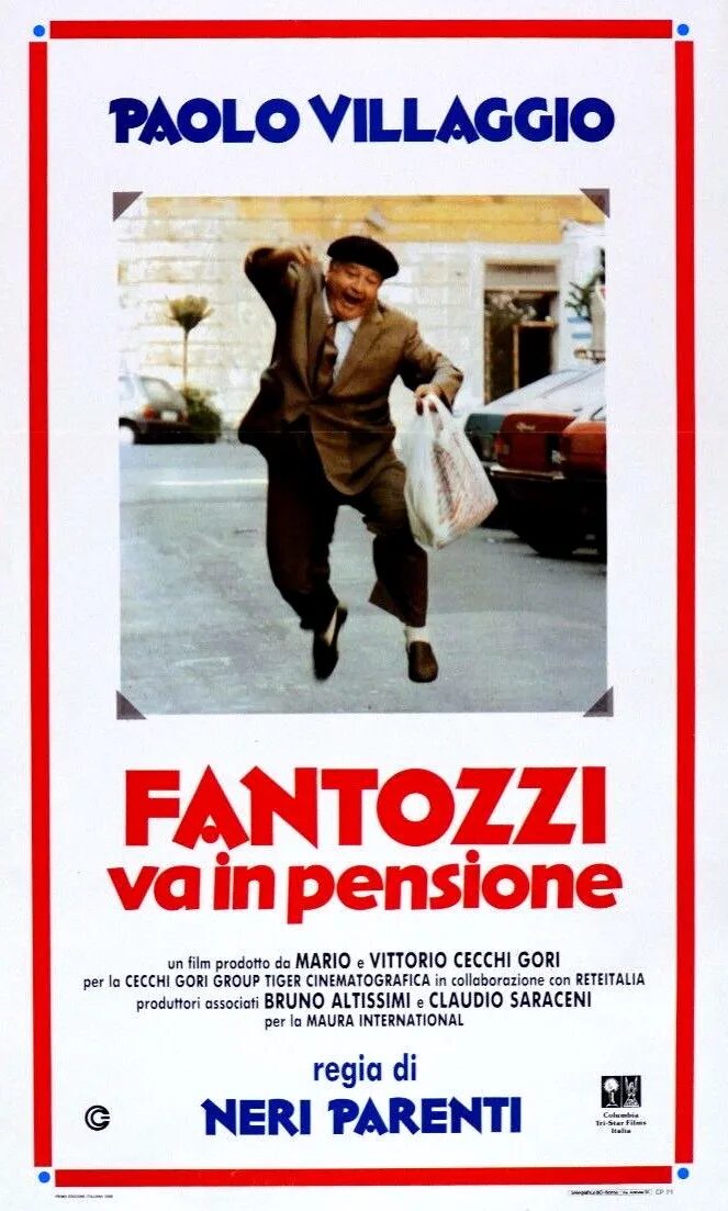 Фантоцци уходит на пенсию. Паоло Вилладжо Фантоцци. Фантоцци уходит на пенсию (1988).
