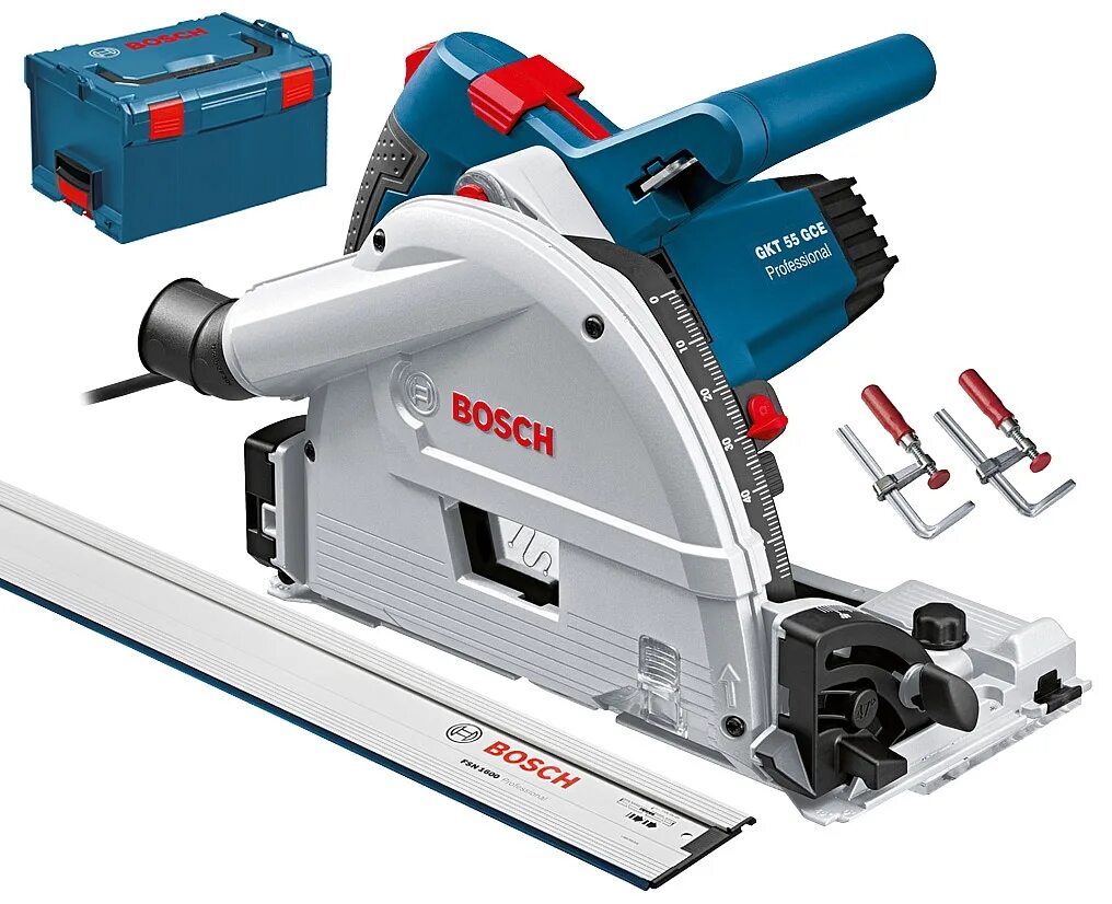 Погружная пила Bosch GKT 55 GCE 0.601.675.000. Оснастка для погружной пилы Bosch GKT 55 GCE. Направляющая для циркулярной пилы бош GKS 55. Bosch погружная пила Shopotam.