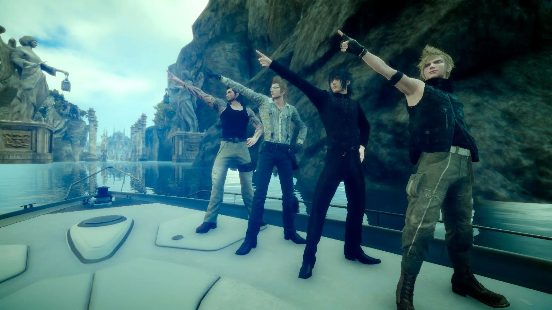 Final f. Final fantasy 15 промпто. команда ноктиса ff 15. final fantasy 15 final. игнис фф15.