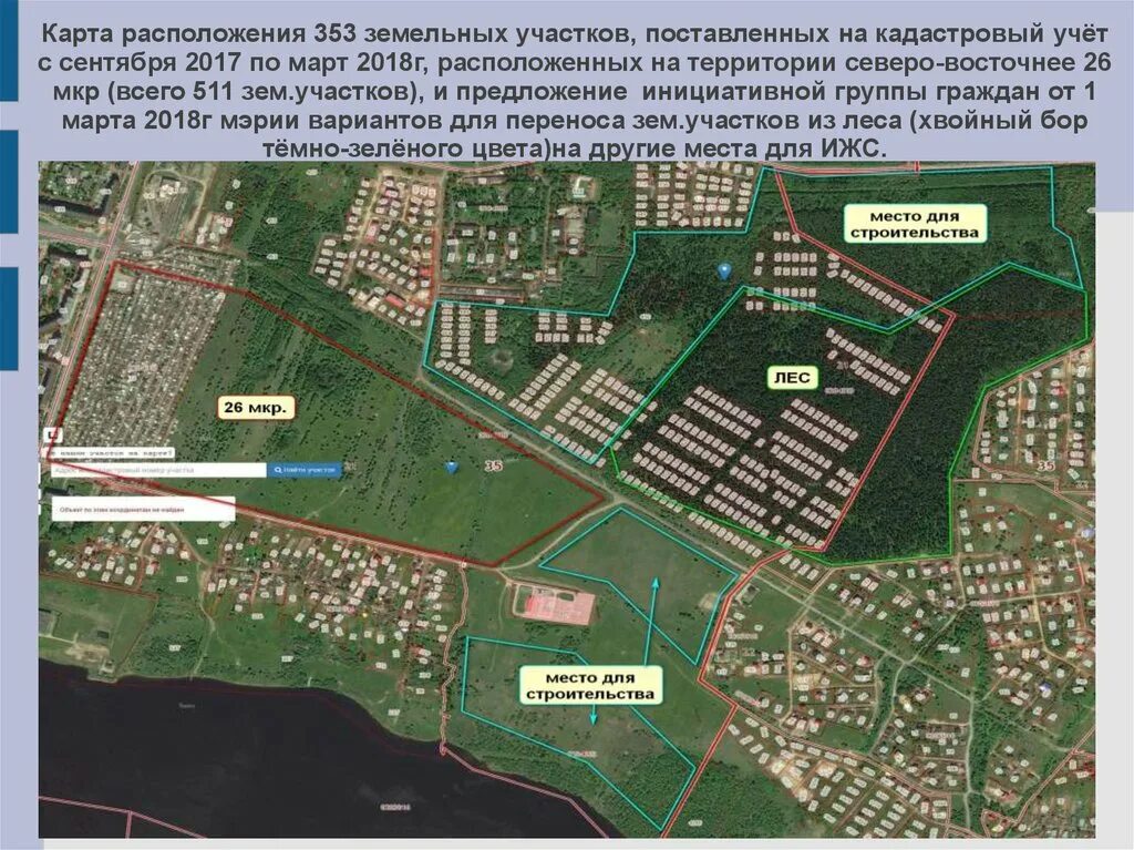 Земли местоположения