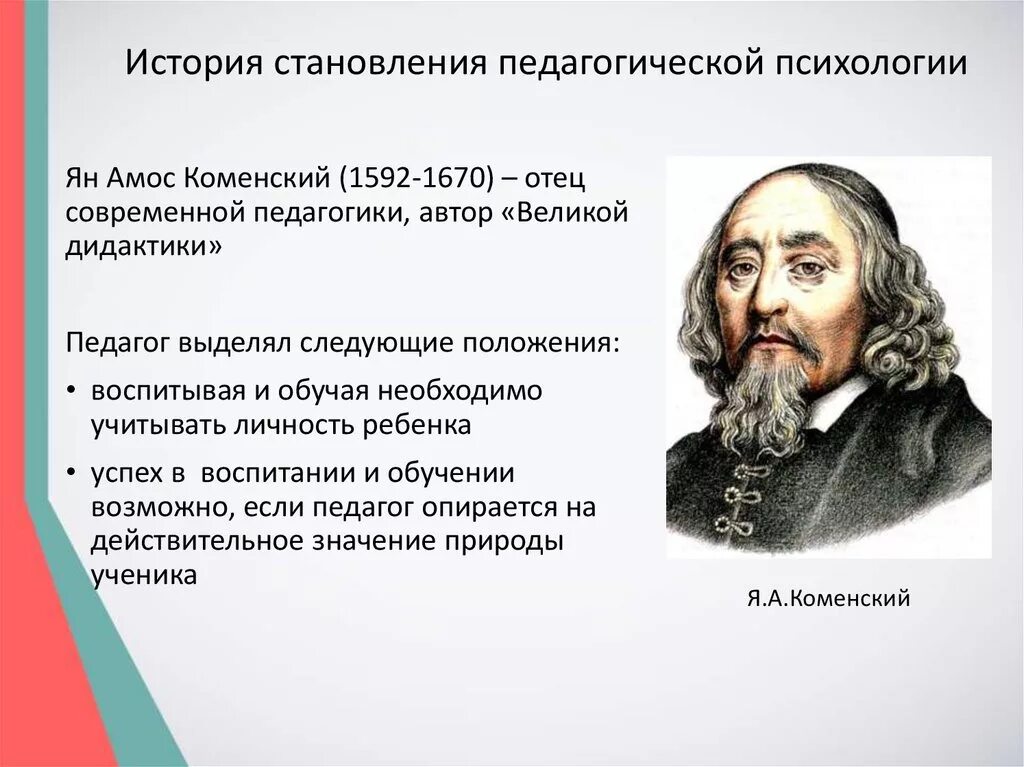 История педагогической психологии. Этапы психологической педагогики. История становления педагогической психологии. Этапы становления педагогической психологии. Ученые современного этапа