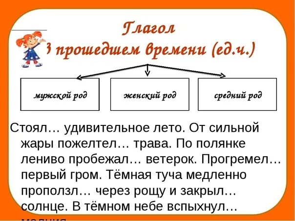 Согласование глагола с существительным в роде. Глаголы в прошедшем времени карточки. Глаголы прошедшего времени задания. Согласование имён существительных с глаголами. Родовые окончания глаголов прошедшего времени