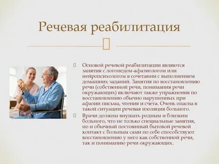 Занятии логопедом инсульта