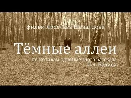 Темные аллеи солнце
