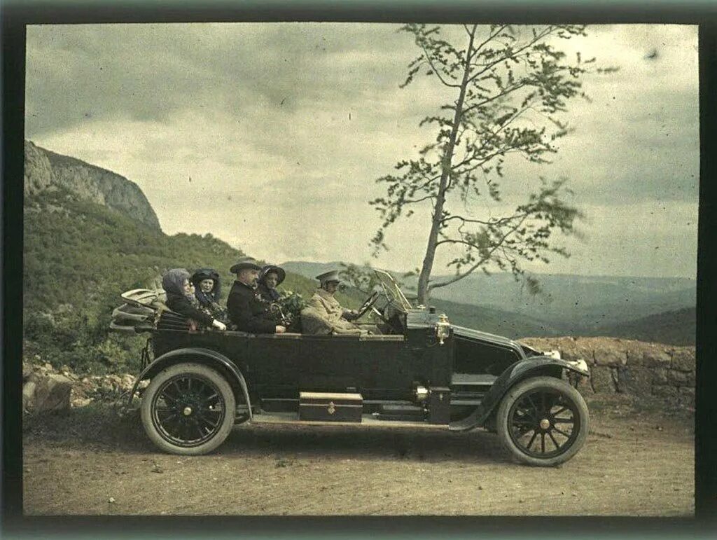 Ялтинского фотографа Петра Веденисова. Машины Российской империи 1910 года. Автомобили Российской империи. Дореволюционные автомобили России. Early 30