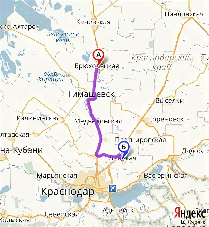 Покажи карту каневской. Станица Брюховецкая Краснодарский край на карте.