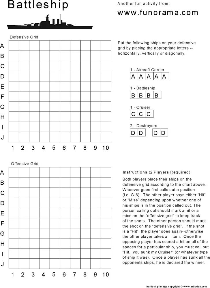 Battleship game