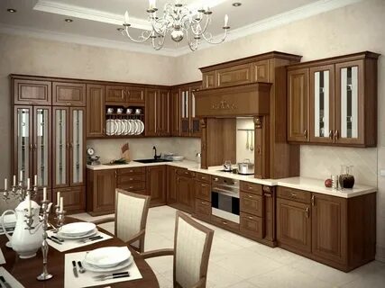 Кухня массив классика