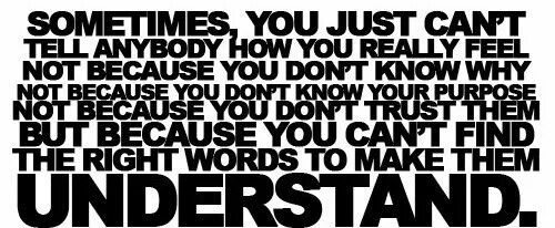 Just you know why