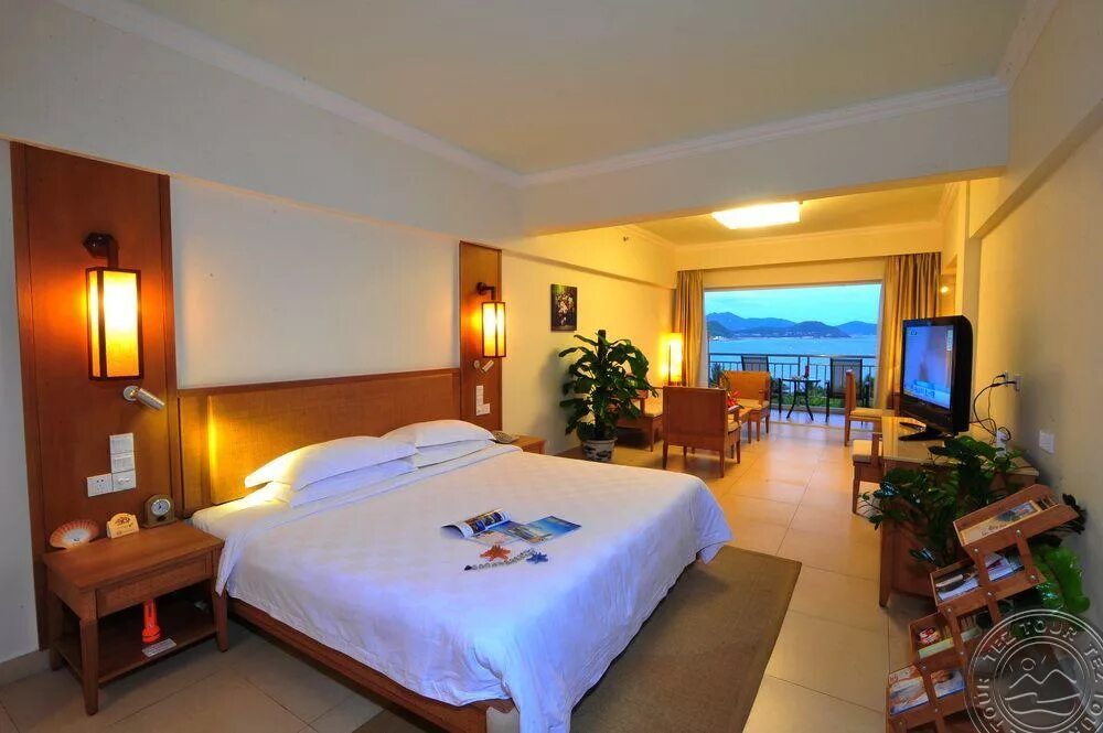Liking resort. Ликинг резорт санья. отель ликинг хайнань дадунхай. liking resort sanya 4*. tsingneng landscape coastal hotel 4*.