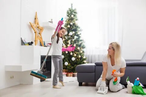 Holiday clean