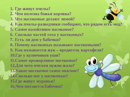 Викторины про лета